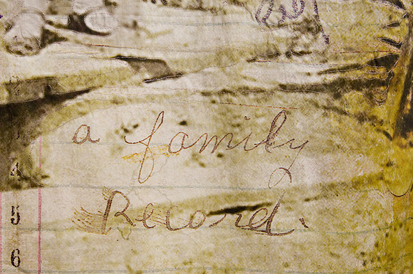 "Vignettes of a Family", detail